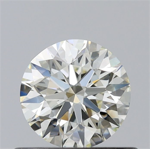 Foto Diamante Natural 0.45 quilates, Redondo , Color L, claridad VVS1 y certificado GIA de