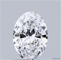 Diamante Natural 0.50 quilates, Ovalado , Color D, claridad VVS1 y certificado GIA