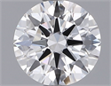 Del inventario de diamantes de laboratorio, 0.90 quilates, Redondo , Color D, claridad VVS2 y certificado IGI