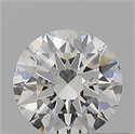 Diamante Natural 0.40 quilates, Redondo , Color E, claridad VVS2 y certificado GIA