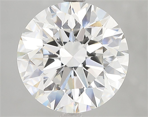 Picture of Lab Grown Diamond 5.02 Carats, Round with Excellent Cut, E Color, VVS2 Clarity and Certified by IGI