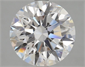 Del inventario de diamantes de laboratorio, 1.97 quilates, Redondo , Color G, claridad VS2 y certificado IGI