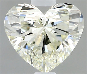 Foto Diamante Natural 0.41 quilates, Corazón , Color K, claridad SI1 y certificado IGI de