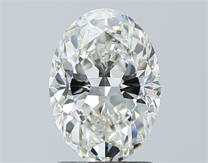 Picture of Natural Diamond 1.50 Carats, Oval with  Cut, I Color, VVS2 Clarity and Certified by GIA
