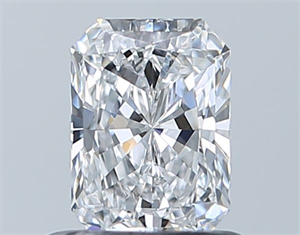 Picture of Natural Diamond 0.70 Carats, Radiant with  Cut, D Color, VVS1 Clarity and Certified by GIA