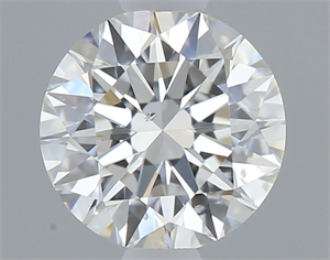 Foto Diamante Natural 0.61 quilates, Redondo , Color G, claridad SI1 y certificado GIA de