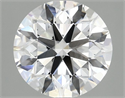 Del inventario de diamantes de laboratorio, 2.42 quilates, Redondo , Color E, claridad VS1 y certificado IGI