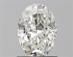 Foto Diamante Natural 1.01 quilates, Ovalado , Color H, claridad VS1 y certificado GIA de
