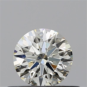 Picture of Natural Diamond 0.40 Carats, Round with Excellent Cut, M Color, VS2 Clarity and Certified by GIA