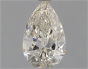 Diamante Natural 0.51 quilates, De pera , Color J, claridad SI1 y certificado GIA