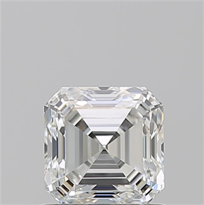 Picture of Natural Diamond 1.01 Carats, Asscher with  Cut, G Color, VVS2 Clarity and Certified by GIA