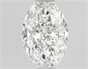 Diamante Natural 0.60 quilates, Ovalado , Color D, claridad VVS2 y certificado GIA