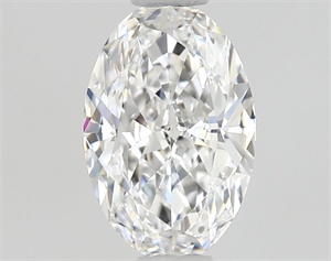 Picture of Natural Diamond 0.60 Carats, Oval with  Cut, D Color, VVS2 Clarity and Certified by GIA