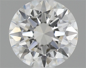 Foto Diamante Natural 0.50 quilates, Redondo , Color F, claridad VVS1 y certificado GIA de