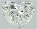 Natural Diamond 2.12 Carats, Heart with  Cut, E Color, VVS1 Clarity and Certified by GIA