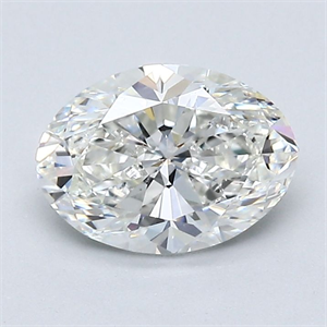 Picture of Natural Diamond 1.20 Carats, Oval with  Cut, G Color, VS2 Clarity and Certified by GIA