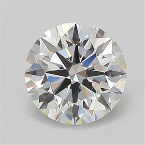 Picture of Lab Grown Diamond 1.02 Carats, Round with Ideal Cut, D Color, VS1 Clarity and Certified by IGI