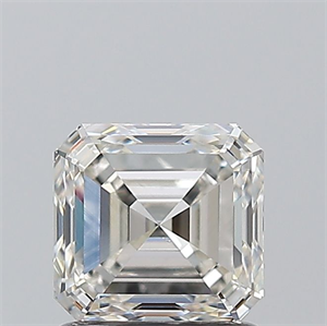 Picture of Natural Diamond 1.20 Carats, Asscher with  Cut, H Color, VS2 Clarity and Certified by GIA