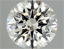 Diamante Natural 1.01 quilates, Redondo , Color J, claridad SI1 y certificado GIA