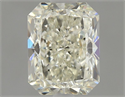 Natural Diamond 1.01 Carats, Radiant with  Cut, L Color, SI1 Clarity and Certified by GIA