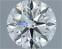 Diamante Natural 0.51 quilates, Redondo , Color H, claridad IF y certificado IGI
