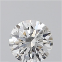 Diamante Natural 0.40 quilates, Redondo , Color H, claridad VVS2 y certificado GIA