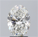 Natural Diamond 2.02 Carats, Oval with  Cut, G Color, SI1 Clarity and Certified by GIA