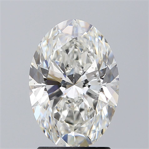 Picture of Natural Diamond 2.02 Carats, Oval with  Cut, G Color, SI1 Clarity and Certified by GIA