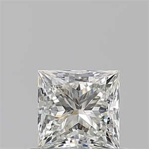 Picture of Natural Diamond 0.61 Carats, Princess with  Cut, I Color, VS2 Clarity and Certified by GIA