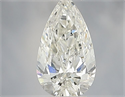 Diamante Natural 0.44 quilates, De pera , Color H, claridad VS1 y certificado IGI