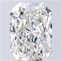 Natural Diamond 5.01 Carats, Radiant with  Cut, I Color, SI2 Clarity and Certified by GIA