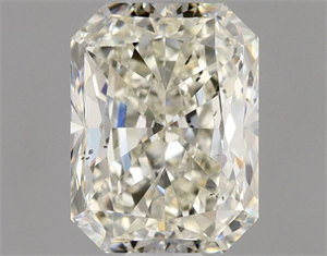Picture of Natural Diamond 1.01 Carats, Radiant with  Cut, K Color, SI1 Clarity and Certified by GIA