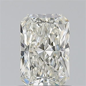 Picture of Natural Diamond 0.70 Carats, Radiant with  Cut, J Color, VVS1 Clarity and Certified by GIA