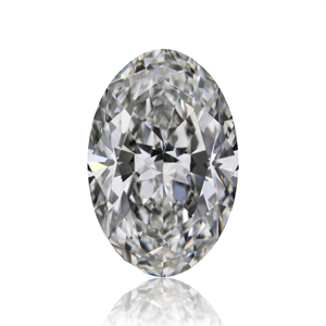 Picture of Natural Diamond 1.20 Carats, Oval with  Cut, F Color, VS1 Clarity and Certified by GIA