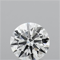 Lab Grown Diamond 1.23 Carats, Round with Ideal Cut, D Color, VVS2 Clarity and Certified by IGI