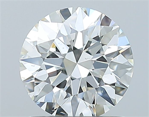 Foto Diamante Natural 1.01 quilates, Redondo , Color G, claridad SI1 y certificado GIA de