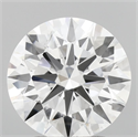 Del inventario de diamantes de laboratorio, 2.51 quilates, Redondo , Color D, claridad VS2 y certificado IGI