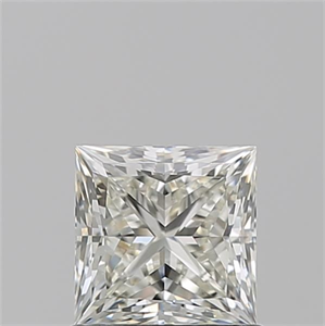 Picture of Natural Diamond 1.01 Carats, Princess with  Cut, J Color, VVS2 Clarity and Certified by GIA