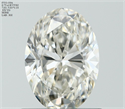 Diamante Natural 0.75 quilates, Ovalado , Color H, claridad VVS2 y certificado IGI