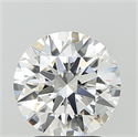 Lab Grown Diamond 3.09 Carats, Round with Ideal Cut, F Color, VVS2 Clarity and Certified by IGI