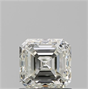 Diamante Natural 1.01 quilates, Asscher , Color K, claridad VVS2 y certificado GIA