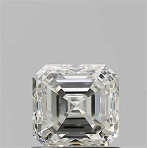 Foto Diamante Natural 1.01 quilates, Asscher , Color K, claridad VVS2 y certificado GIA de