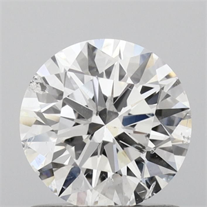 Picture of Natural Diamond 1.00 Carats, Round with Excellent Cut, E Color, I1 Clarity and Certified by GIA