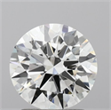 Del inventario de diamantes de laboratorio, 2.35 quilates, Redondo , Color E, claridad VVS2 y certificado IGI