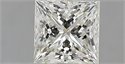 Natural Diamond 1.02 Carats, Princess with  Cut, L Color, VVS1 Clarity and Certified by GIA