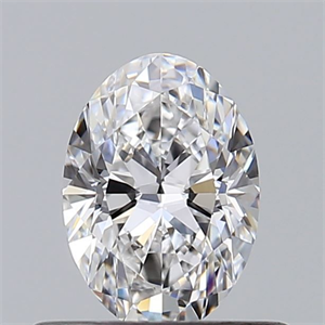Foto Diamante Natural 0.51 quilates, Ovalado , Color D, claridad VVS1 y certificado GIA de