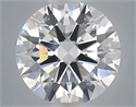 Del inventario de diamantes de laboratorio, 1.06 quilates, Redondo , Color E, claridad VVS2 y certificado IGI