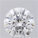 Del inventario de diamantes de laboratorio, 4.37 quilates, Redondo , Color E, claridad VS2 y certificado IGI