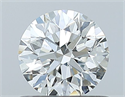Natural Diamond 0.70 Carats, Round with Excellent Cut, G Color, SI2 Clarity and Certified by GIA
