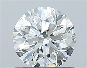 Picture of Natural Diamond 0.70 Carats, Round with Excellent Cut, G Color, SI2 Clarity and Certified by GIA